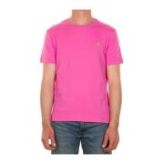 Polo Ralph Lauren Slim Fit Maui Rosa Bomull T-shirt Pink, Herr
