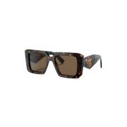 Prada Brun/Havana solglasögon, mångsidiga och stiliga Brown, Dam