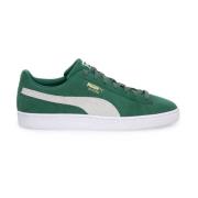 PUMA Klassiska Gråa Mockaskor Green, Dam