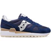 Saucony Klassiska Blå Snörskor för Kvinnor Blue, Dam