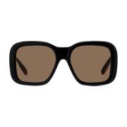 Stella McCartney Svarta solglasögon för kvinnor Black, Dam