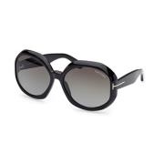 Tom Ford Originala solglasögon för kvinnor Ft1011 01B Black, Dam