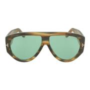 Tom Ford Bronson Pilot Solglasögon Brown, Unisex