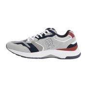 Tommy Hilfiger Herr Mix Sneakers Gray, Herr