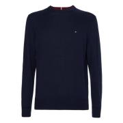 Tommy Hilfiger Mörkblå Pullovers Blue, Herr