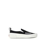 Valentino Logo Slip on Sneakers Svart/Vit Black, Herr