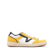 Vans Svart/Gul Lowland CC JMP Serio Sneakers Yellow, Herr