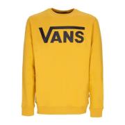 Vans Klassisk Crew II Sweatshirt Yellow, Herr