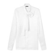 Versace Kvinnors Kläder Skjortor Vit Aw23 White, Dam