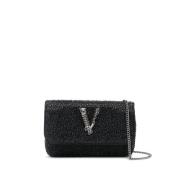 Versace Svarta väskor Black, Dam