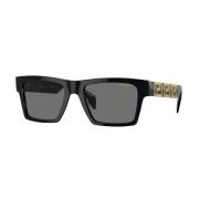 Versace Stiliga Solglasögon Uppgradering Black, Unisex