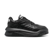 Versace Svarta Sneakers Black, Herr