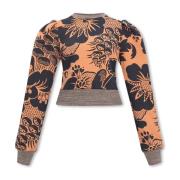 Vivienne Westwood Aramis mönstrad sweatshirt Orange, Dam