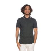 Armani Exchange Elegant Polo Skjorta för Män Gray, Herr