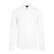 Armani Exchange Slim Fit Vit Formell Skjorta White, Herr