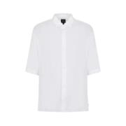 Armani Exchange Oversize Skjorta White, Herr