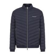 Armani Exchange Down Jackets Blue, Herr