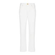 Balmain Klassiska jeans White, Dam