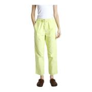 Bellerose Straight Trousers Green, Dam