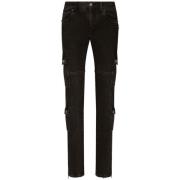 Dolce & Gabbana Slim-Fit Denim Jeans Black, Herr