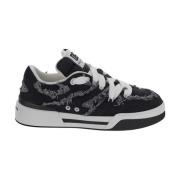 Dolce & Gabbana Nya Roma Denim Sneakers Black, Herr