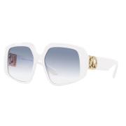 Dolce & Gabbana Sensuella solglasögon Dg4386 331219 White, Dam