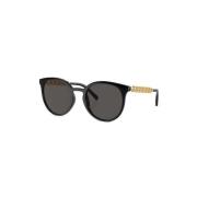 Dolce & Gabbana Svarta solglasögon med originaltillbehör Black, Dam