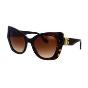 Dolce & Gabbana Modiga och eleganta solglasögon Brown, Dam