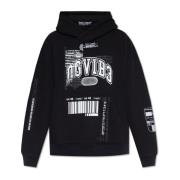 Dolce & Gabbana Hoodie with logo Black, Herr