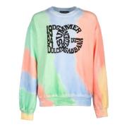 Dolce & Gabbana Klassisk Bomullsweatshirt Multicolor, Herr