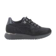 Gabor Trendiga Damsneakers i Svart Black, Dam