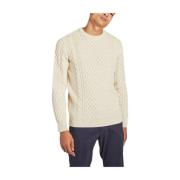 Sunspel Knitwear White, Herr