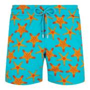 Vilebrequin Stretch Badkläder Starfish Dance Blue, Herr