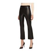 Wolford Leather Trousers Black, Dam