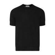 Jil Sander Stiliga svarta T-shirts och Polos Black, Herr