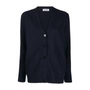 Jil Sander 402 Cardigan - Stilren och Trendig Black, Dam