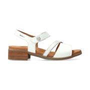 Mephisto Elegant dam sandal med Soft-Air mellansula White, Dam