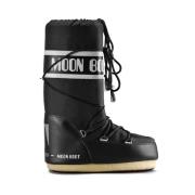 Moon Boot Icon Nylon Boots Black, Dam