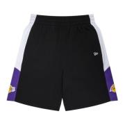 New Era Bermuda Lakers NBA sidopanelnätmask shorts Black, Herr