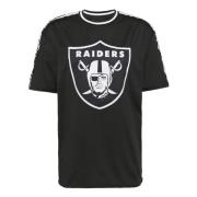 New Era Camiseta Raiders NFL Taping Overdized Tee Lasrai Black, Herr
