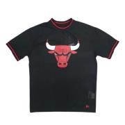 New Era Camiseta Bulls NBA Mesh Team Logo Ovrszd Tee Chibul Black, Her...