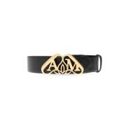 Alexander McQueen Belts Black, Dam