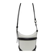 Alexander McQueen Curve Liten Axelväska White, Dam