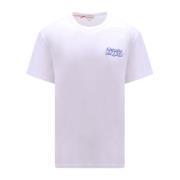 Alexander McQueen Vit Ekologisk Bomull T-Shirt - Klassisk Stil White, ...