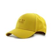 C.p. Company Streetwear Baseball Cap med integrerade goggles Yellow, H...