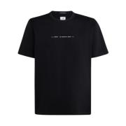 C.p. Company Retro Print Svart Metropolis T-shirt Black, Herr