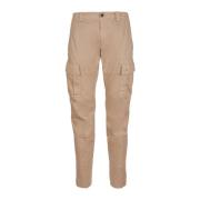 C.p. Company Stretch Sateen Cargo Byxor Brown, Herr