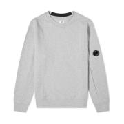 C.p. Company Diagonal Raised Fleece Sweatshirt Gray, Herr