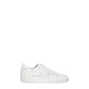 Golden Goose Vita Läder Sneakers för Män White, Herr