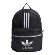 Adidas Originals Svart sportig ryggsäck med ikonisk stil Black, Unisex